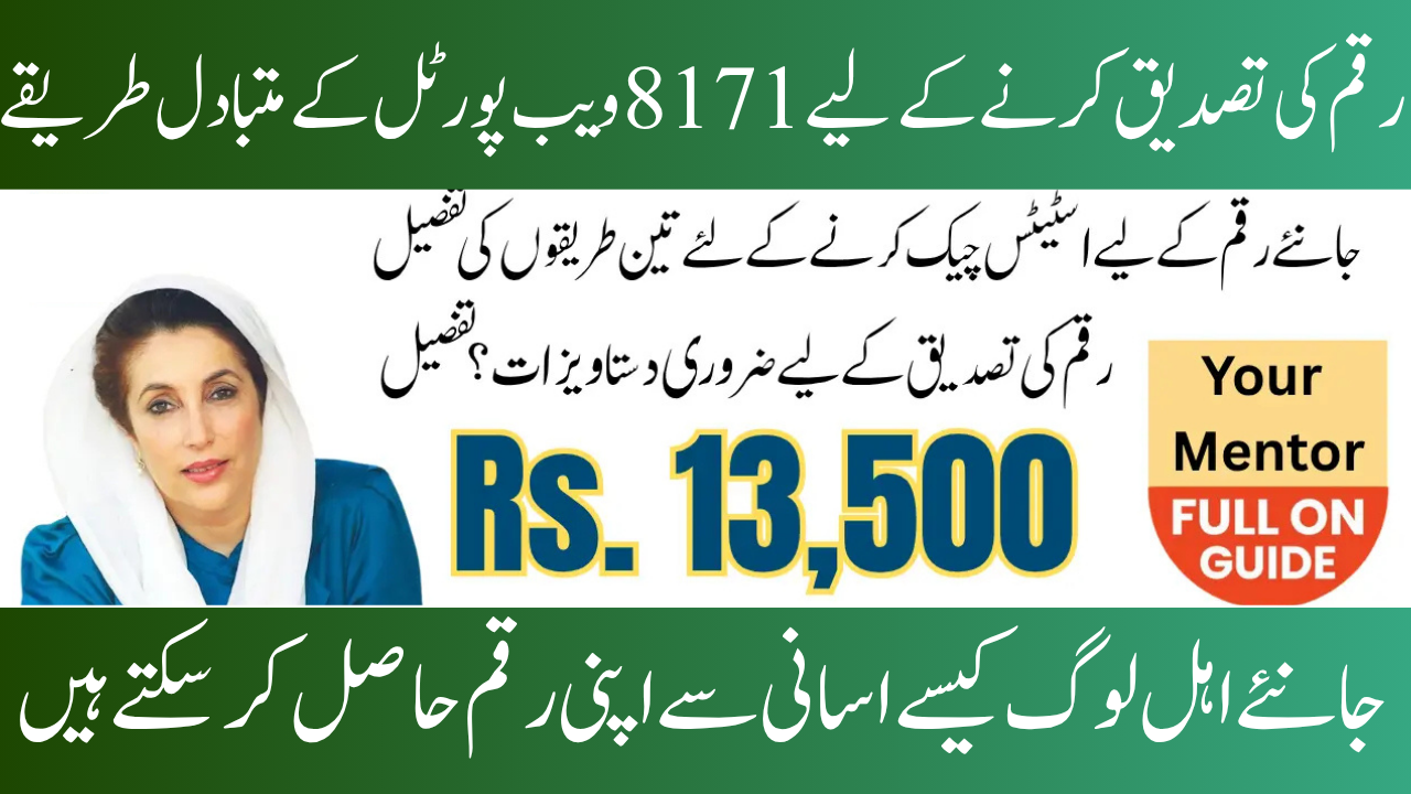 BISP 8171 Payment Status Alternatives Methods